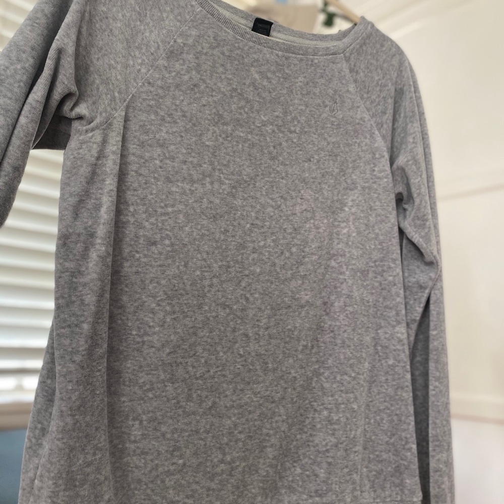 Gray soft long sleeve